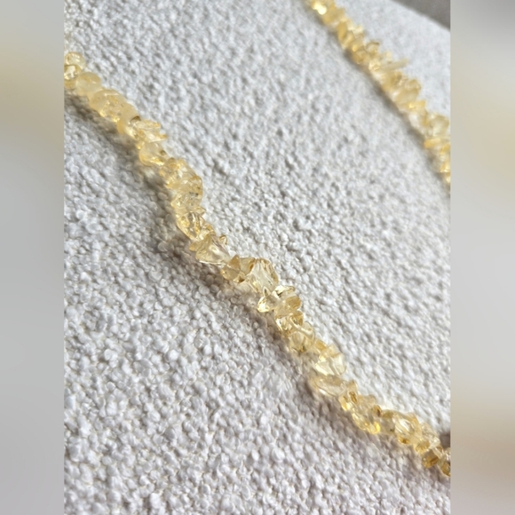 NWT! Free People, Single Strand Beaded Necklace, Citrene -NEW! - Picture 5 of 9